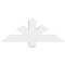 Ekena Millwork Redmond Architectural Grade PVC Gable Bracket, 36"W x 13 1/2"H x 4"D x 4"F, 9/12 Pitch GBP036X14X0404RED00 - alternate 5